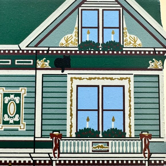 The Cats Meow San Francisco Christmas Spencer House Bed & Breakfast Wood - Picture 5 of 7